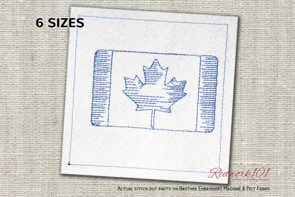 Canada Flag Bluework: A Versatile Design