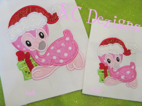Christmas Baby Flamingo Applique Review
