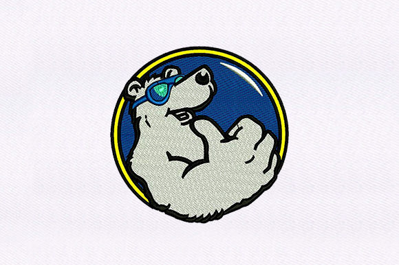 Cool Polar Bear: An Embroidery Design Review