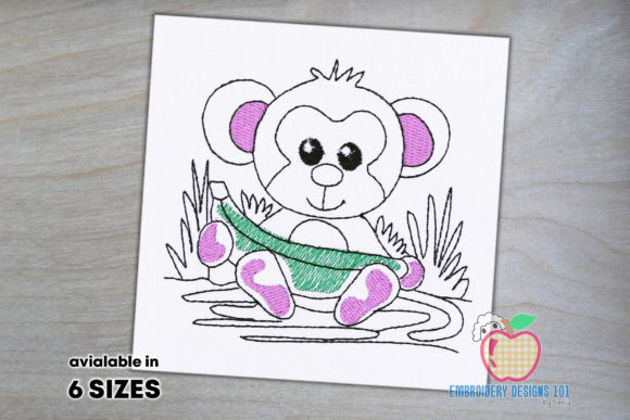 Girl Monkey with Banana: Sweatshirt Design Review