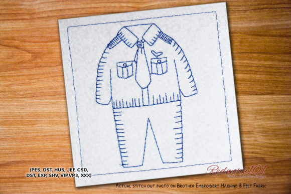 Pilot Suit Lineart Design: A Practical Embroidery Review