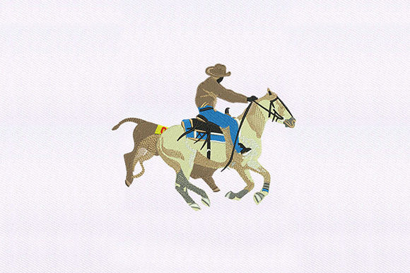 Racing Cowboy: Seasonal Embroidery Design Review