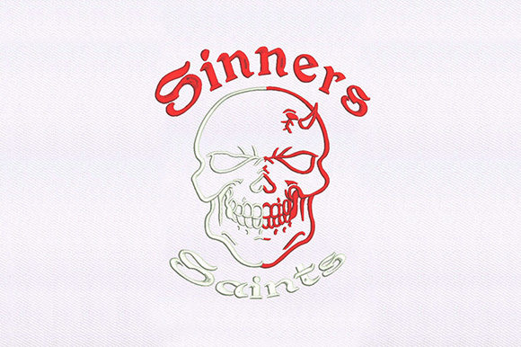 Sinners Saints Skull: A Seasonal Embroidery Review