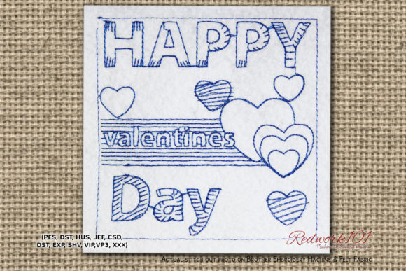Valentines Love Lineart: An Embroidery Seller Review