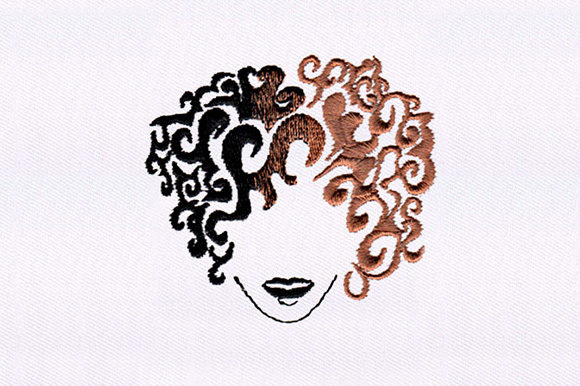 Wavy Haired Girl Design: A Stitch-Out Review