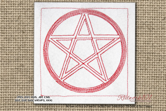 Wicca Pentacle: A Seasonal Embroidery Design Review