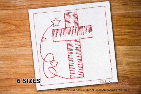 Wooden Cross Bluework: Apparel Design Review
